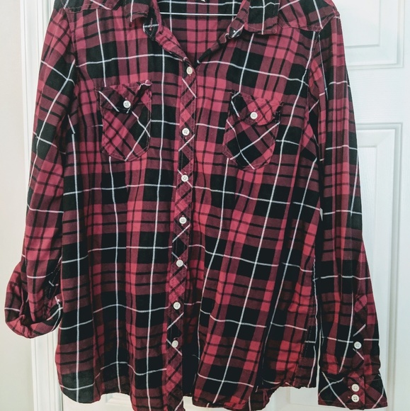 torrid Tops - Torrid Taylor Campfire Button Down 3x      VGUC